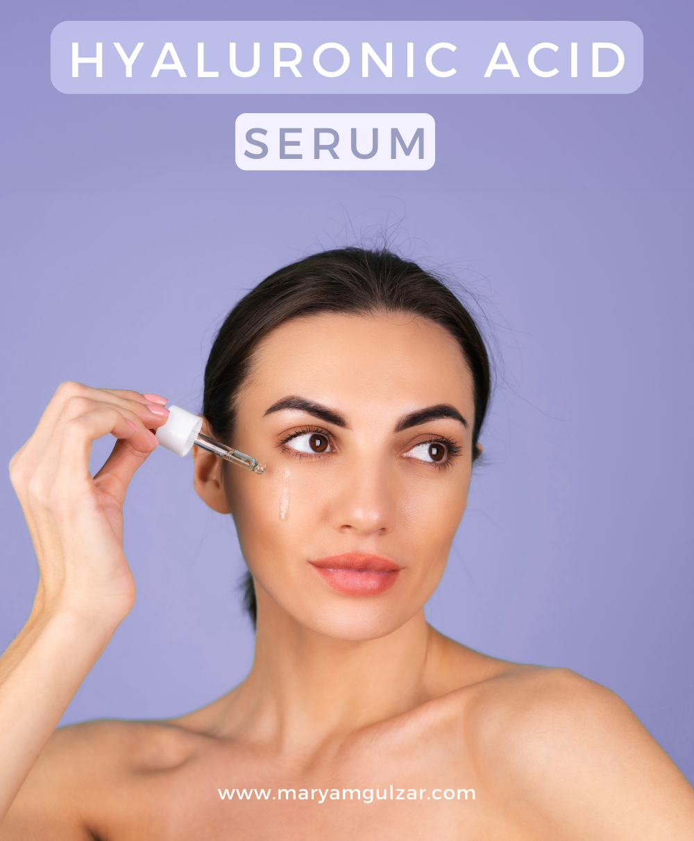 How to use hyaluronic face serum